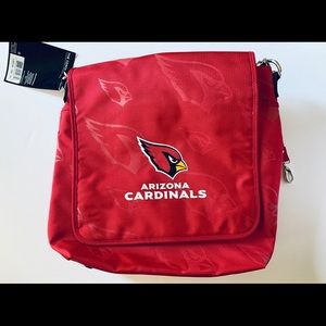 The Coach Messenger Diaper Bag NFL logo
